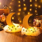 Wonderjune 9 Sets Star and Moon Centerpieces Baby Shower Decor, Gold - Image 2