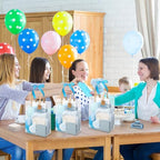 74Pcs Baby Shower Prizes for Game Winners Baby Shower Favors Gifts including Headband Hair Brush Jewelry Box with Gift Bag for Baby Shower Game Prizes Wedding Bridal Shower Favors (Blue) - Image 7