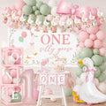 Kriyokiaa One Silly Goose Birthday Decor Girl, Goose 1st Party Kit by Kriyokiaa