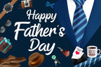 20x10ft Blue Fathers Day Backdrop Suit Tie Fathers Day Photo Backdrop Love Best Dad Ever Father's Day Decorations Background Family Prom Newborn Party Birthday Party Banner Photo Booth by ZJRBJB