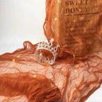 Terracotta Cheesecloth Table Runner Fall Wedding Birthday Home Decor 6 Pack - Image 5