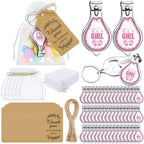 Minatee 50Set Baby Shower Bottle Openers Nail Clipper for Guest, Girl Foot by Minatee