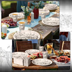 Pickmesh 250 Pcs Western Cowboy Cowgirl Party Decorations Black Wild West Disposable Tableware Set Howdy Yee Haw Paper Plates Napkins and Cups for Rodeo Birthday Baby Shower Party Decorations Serve 50 - Image 6