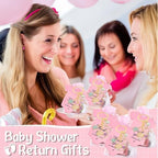 24 Sets Baby Shower Favors for Cute starfish shells Keychain with White Organza Bags, and Thank You Tags for Gender reveal ideas Party Supplies(24set) - Image 5