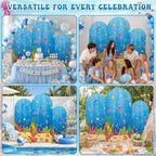 3Pcs Under the Sea Arch Backdrop Covers Ocean Animal Party Decorations - Image 6