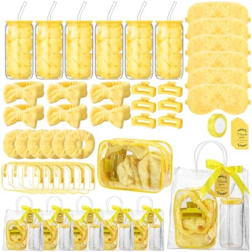 48 Pcs Baby Shower Game Prizes Gift Set for Guests, Yellow by Acellegic