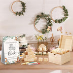 Marsui 136 Pcs Baby Shower Blocks to Decorate Game Kit, Land Animal - Image 6