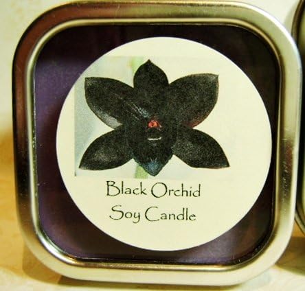Baby Shower Soy Candle Favors - 10 2oz Softly Scented Soy Candles in Window Top Tins (Floral) - Image 2