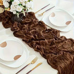 12Pack Brown Cheesecloth Table Runner 20x120 inch Gauze Table Runner - Image 6