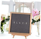 Wooden Felt Letter Board Double Sided Message Board Xmas - Image 6