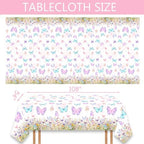 316 Pcs Butterfly 1st Birthday Party Decorations, Pink Our Little Butterfly is Turning One Party Supplies Include Backdrop, Hanging Swirls, Plates, Cups, Tablecloth, Cupcake Toppers, Latex Balloons - Image 6