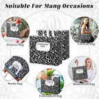 Abbylike 30 Pcs Composition Gift Bags, Non Woven Tote Back to School Bulk - Image 6