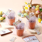 Ctosree 24 Sets Easter Seed Packets Party Favors with Mini Pots Bunny Tags - Image 6
