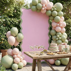 Leinuosen 6ft A Tini Bit Older Birthday Decorations Pink Martini Party Backdrop Birthday Party Background Decor for Women Bar Wedding Bachelorette Bridal Shower Supplies - Image 5