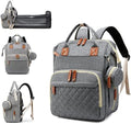 Diaper Bag with Changing Station, Baby Backpack with Foldable Changing Pad by Lamroro
