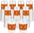 100 Pcs Cielito Lindo Plastic Cups 12 oz Mexican Disposable Plastic Copas De Barro Drinking Cups Bulk for Talavera Cielito Lindo Baby Shower Wedding Birthday Party Decoration Supplies by Ferrochef