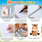6 Pcs Large Farm Animal Cardboard Cutouts Party Decoration - Image 5