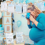 Funnymoom 426 Pcs Baby Shower Games Boy, 8 Ocean Theme Party Set - Image 5