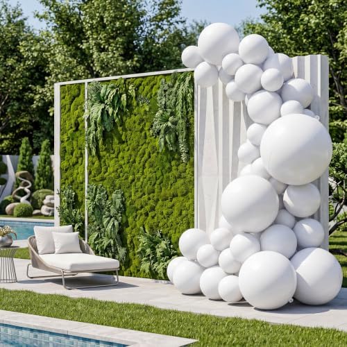 1 Set Reusable Inflatable Balloon Garland Arch Kit,White - Image 3