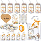 MotiMind 6 Sets Yellow Fall Baby Shower Prizes for Winners Guest Game by MotiMind