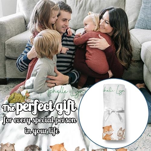 Personalized Baby Milestone Blanket for Boys Girls Baby Month Blanket- First Year Calendar Monthly Growth Chart - Animal Theme Halloween Birthday Gifts for Infant Todder - Image 5