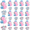 12 Sets Baby Shower Balloon Stand Kit for Table Pink Blue Gender Reveal with Balloon Baby Shower Centerpiece Decor for Baby Gender Reveal Decor Party Supplies by Unknown