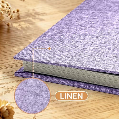 Large Photo Album Self Adhesive Scrapbook Album for 4x6 5x7 8x10 Pictures DIY Photo Book for Wedding, Anniversary, Christmas, Baby Shower, Ideal for Preserving Precious Moments - Image 4