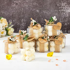 MTLEE 30 Sets Mini Bubble Candles Party Favors DIY Gift Set,Gold Foil - Image 5