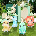 Gemscream 4 Pcs Large Dinosaur Party Decorations 23.6 Inch Cute Cartoon Dinosaur Cutouts Dino Baby Shower Birthday Decor Backdrop Photo Booth Props Party Supplies for Birthday Parties Decor by Gemscream