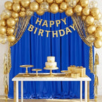 Royal Blue Backdrop Curtains 20ftx10ft Wedding Polyester Photo Drapes - Image 5