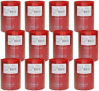 Expo International Decorative Matte Tulle, Roll/Spool of 6” X 100 Yards, Lightweight Polyester Tulle Fabric for Tutus, Costumes, and Party Decorations, Washable, Easy-to-Use, Pack of 12, Red by ExpoInternational