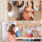 Funnymoom 426 Piece Kraft Baby Shower Games Set 8 Games for 50 Guests - Image 6