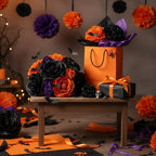 500 Sheets Orange Black Tissue Paper 15x20 Inch for Halloween Gift Bags - Image 5