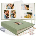 Vienrose Scrapbook Photo Album, 12x12 Inches, 100 Pages, Grass Green by Vienrose