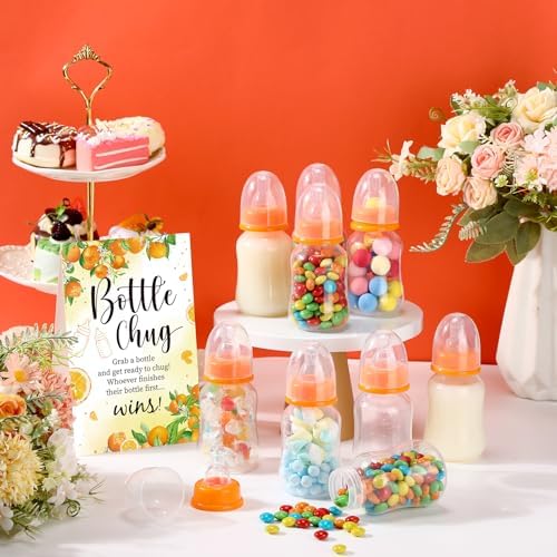 TrelaCo 20 Pcs Bottle Chug Game 20 Baby Bottles with 1 Orange Sign - Image 4