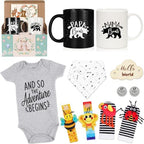 Breezy Valley Gender Reveal Gifts for New Parents - New Mom and Dad Gifts - Mama Papa Bear Gift Set - Baby Shower Gifts Basket - Pregnancy Gifts for Expecting Mom Dad to Be - First Time Mommy Gifts by BreezyValley