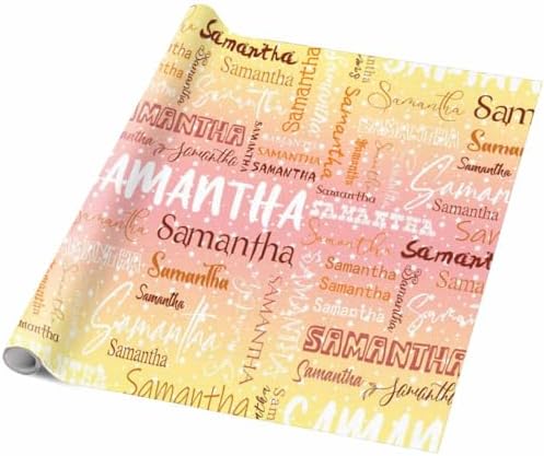 AOFUN Custom Wrapping Paper for Boys Girls Men Women 1St Birthday Wrapping Paper Wrapping Papper Valentines Paper Funny Gift For Friend 5 Rolls 58" x 23" - Image 5