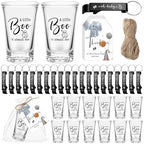 Blushtier 25 Sets Baby Shower Shot Glass Bottle Opener, Boo by Blushtier
