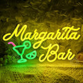 SYLHOME Margarita Bar Led Neon Light Sign Pub Party Backdrop Wall Sign by SYLHOME