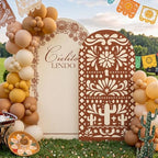 Mindsoft 2 Set Cielito Lindo Arch Cover 7.2ft 6.6ft, Brown Stretchy - Image 6