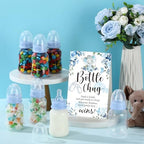 TrelaCo 20 Pcs Bottle Chug Game, Elephant Theme Baby Shower Favors, Blue - Image 4