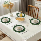 100Pcs Forest Green Thick Paper Placemats, Disposable Waterproof Place Mats - Image 6