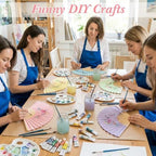 100 Pcs Wedding Folding Paper Fans for Guests Bamboo Folded Hand Fan with Gift Bags Vintage Paper Handheld Fans for Church Wedding Gift Bridal Shower Decorations (Pastel) - Image 6