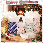 Humyoun 24 Pack Christmas Paper Gift Bags Bulk Assorted Sizes, Colorful - Image 4