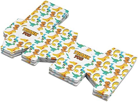 Paper Box - Mini Favor Box For Baby Shower 4x4x4 Inches Paper Gift Boxes, Candy Paper Box For Party Favors, Baby Shower Dinosaur,Boy Theme- Pack Of 20 - Image 4