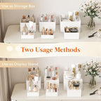 Lifewit Buffet Risers, 6 Pcs Plastic Dessert Table Display Set, White - Image 4