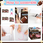 AmazingSpark 28in Giant Gender Reveal Gift Box Kit, Touchdown or Tutus - Image 3