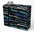AOFUN Custom Gifts Personalized Logo Gift Personalized Gift Wrap Paper Happy Anniversary Wrapping Paper Anniversary Wrapping Paper For Men 5 Rolls 58"" x 23"", Style 34 by Unknown