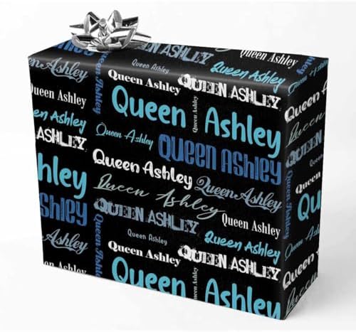 AOFUN Custom Gifts Personalized Logo Gift Personalized Gift Wrap Paper Happy Anniversary Wrapping Paper Anniversary Wrapping Paper For Men 5 Rolls 58"" x 23"", Style 34 by Unknown