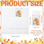 Potchen 100 Pcs Linen Feel Napkins Disposable, Fall Pumpkins - Image 5
